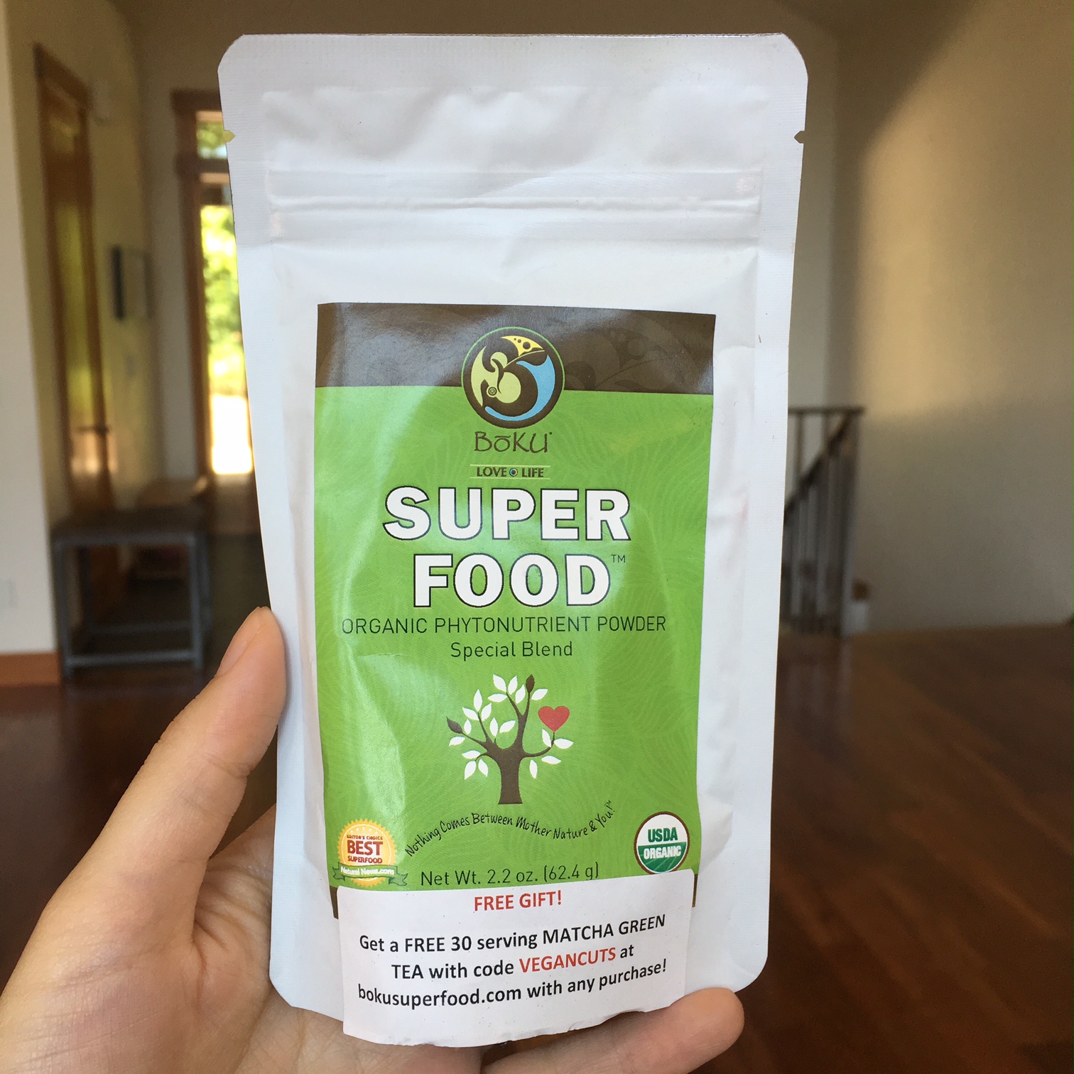 BoKU Superfood Organic Phytonutrient Superfood Powder