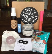 Goddess Provisions August 2016 Box Review