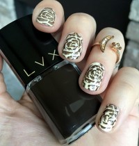 Nails of the Day Featuring LVX Fall 2016 Shades Vanille & Mink