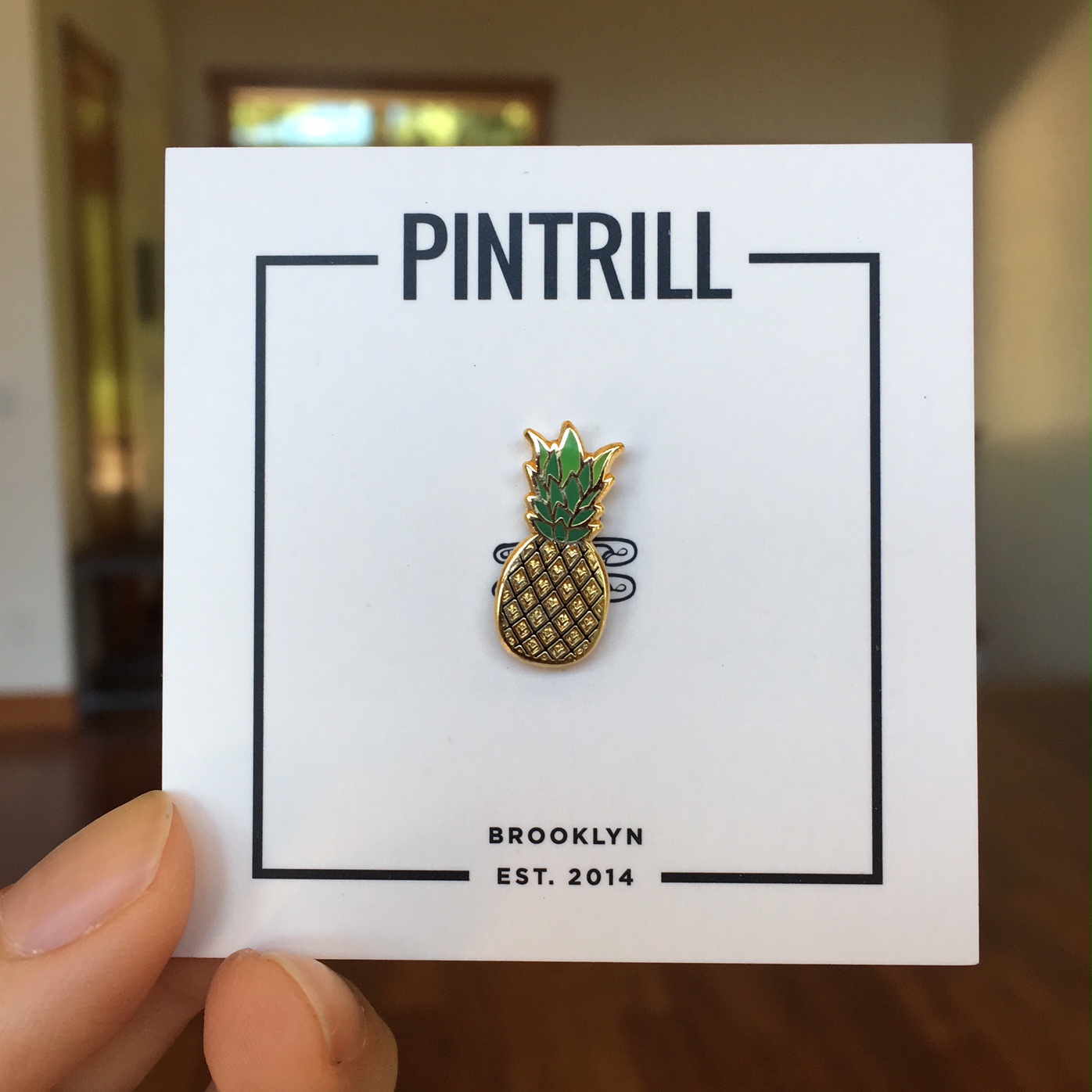 Pintrill Pineaplle pin