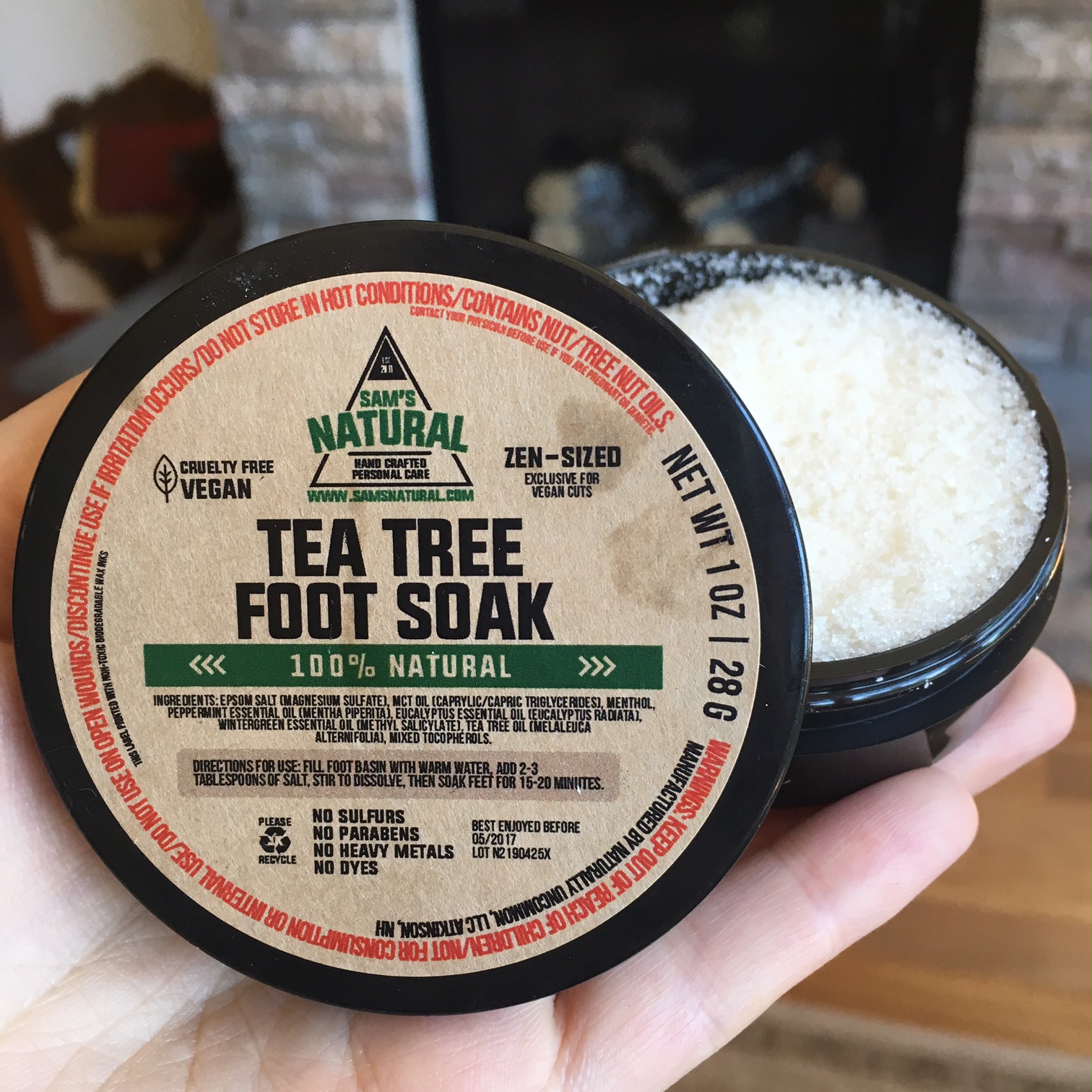 Sams Natural Tea Tree Foot Soak