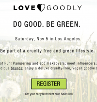 Join Me at LOVE GOODLY’s ‘Do Good Be Green’ Conference on 11/5 in LA!
