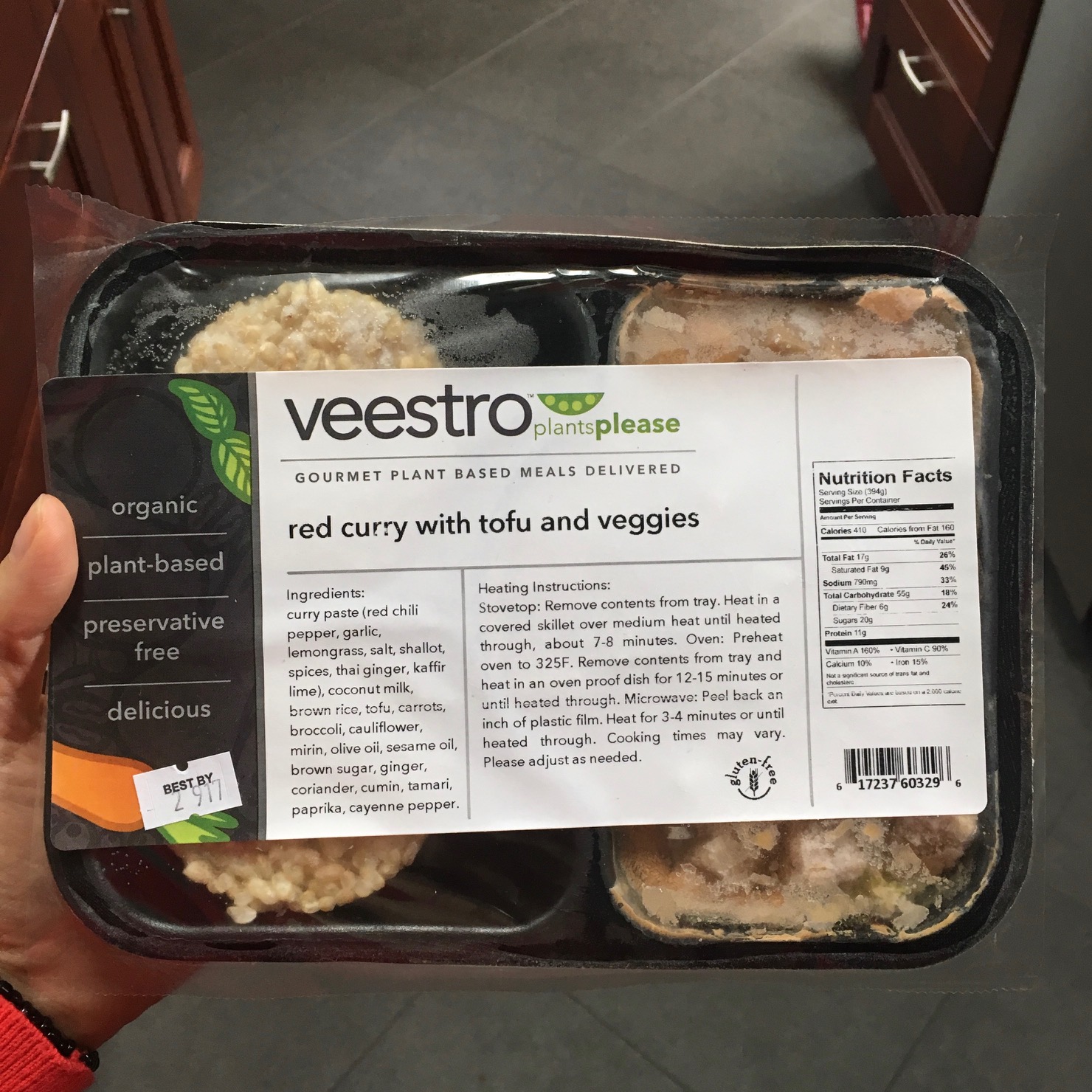Veestro plant-based meals