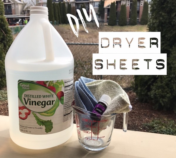 DIY Dryer Sheets for Soft & Static-Free Laundry : Vegan Beauty Review ...