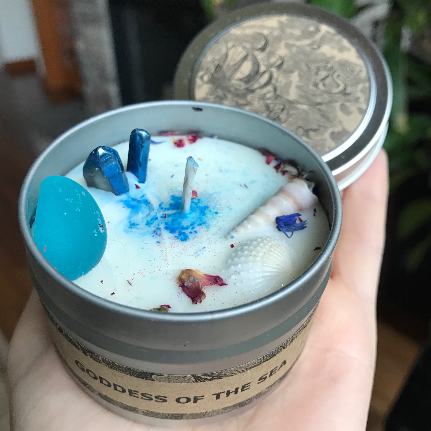 Cottagewicks Goddess of the Sea Candle