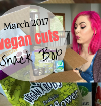 March 2017 Vegan Cuts Snack Box Review