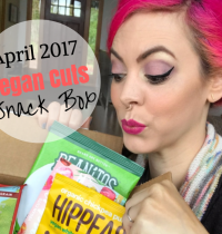 April 2017 Vegan Cuts Snack Box Review