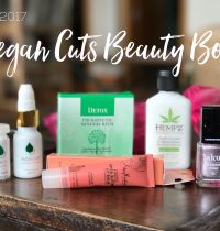 March 2017 Vegan Cuts Beauty Box Review
