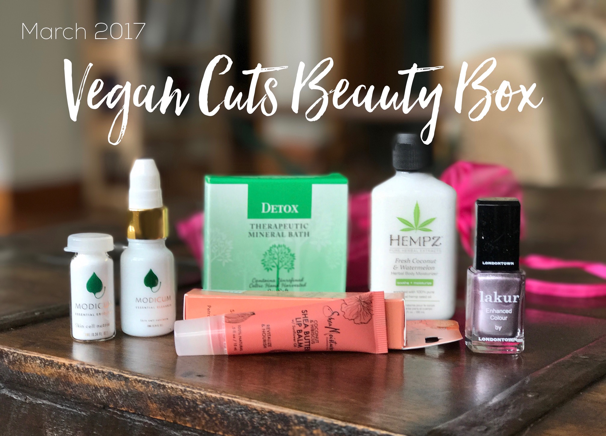 March 2017 Vegan Cuts Beauty Box