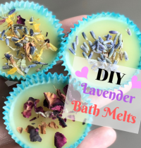 Easy-Peasy DIY Lavender Bath Melts [VIDEO]