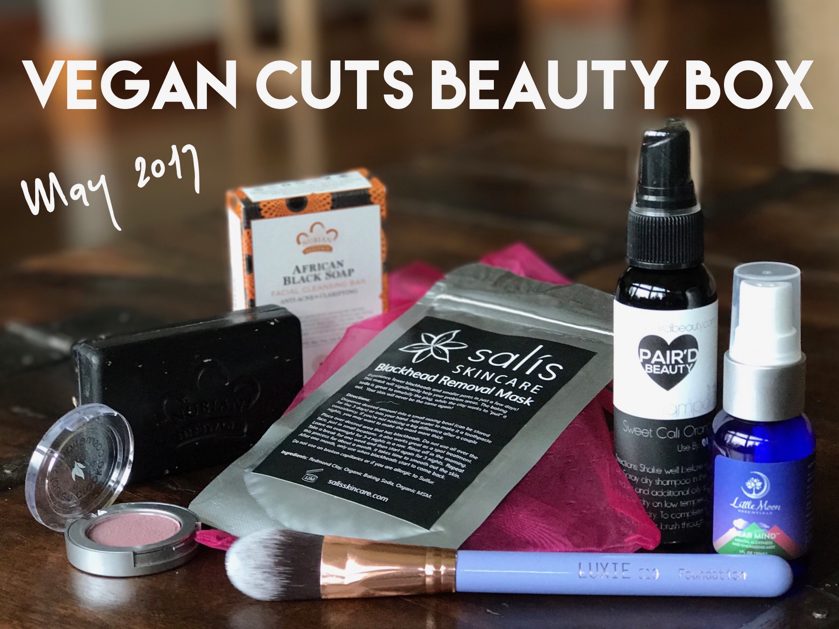 Vegan Cuts Beauty Box May 2017