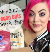 May 2017 Vegan Cuts Snack Box Review [VIDEO]