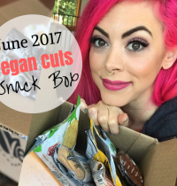 June 2017 Vegan Cuts Snack Box Review [VIDEO]