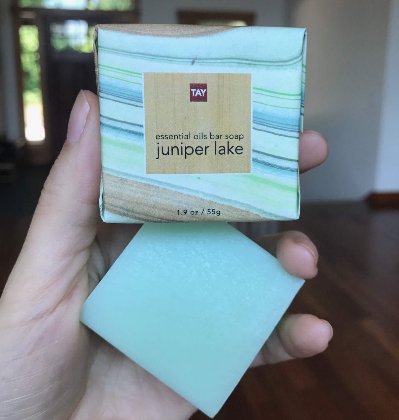 Tay Essential Oils Juniper Lake Bar Soap