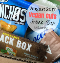 August 2017 Vegan Cuts Snack Box Review [VIDEO]