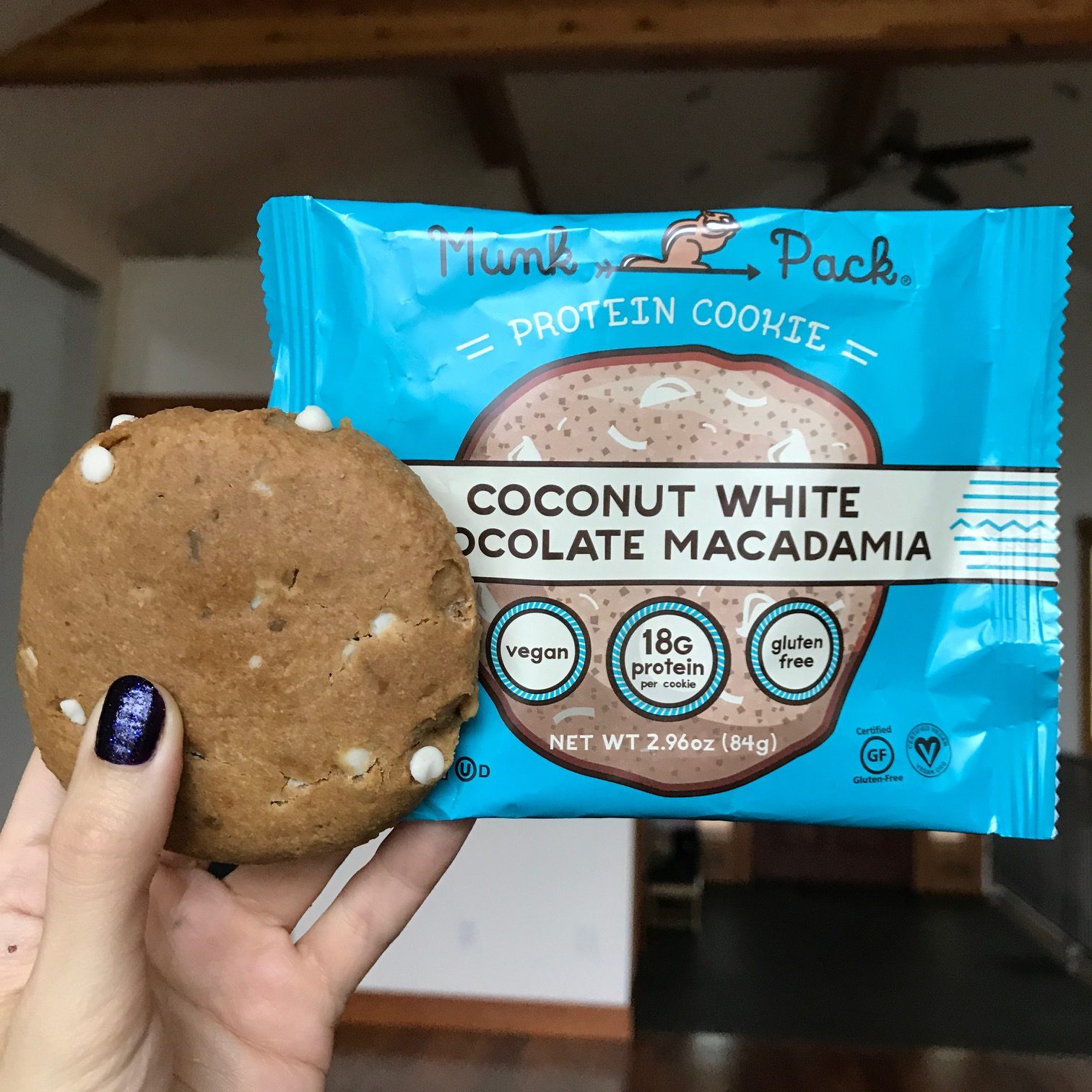 Munk Pack protein cookie