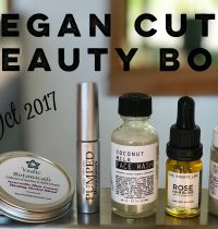 October 2017 Vegan Cuts Beauty Box Review