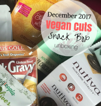 December 2017 Vegan Cuts Snack Box Review [VIDEO]