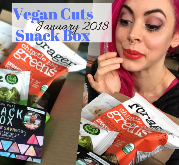 January 2018 Vegan Cuts Snack Box Review [video] Vegan Beauty Review