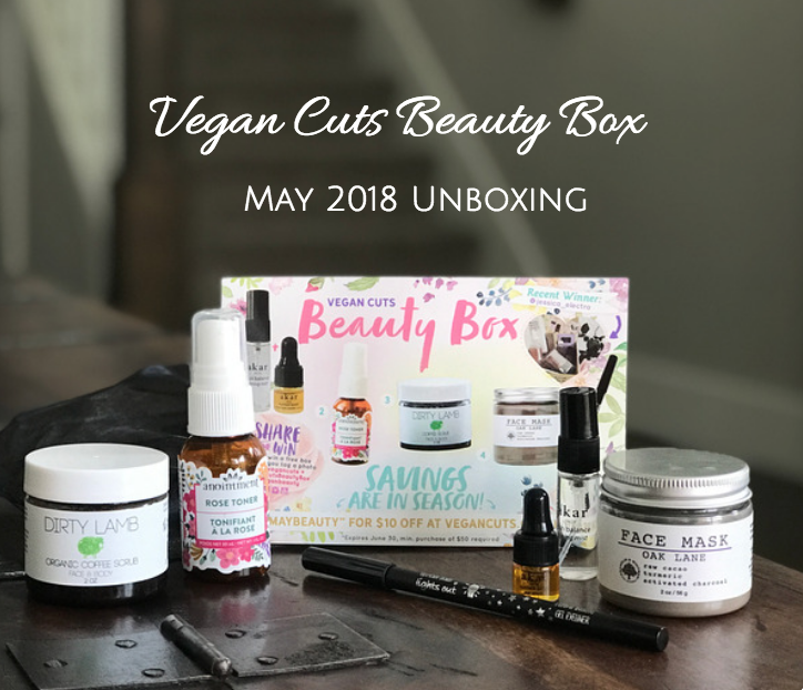 May 2018 Vegan Cuts Beauty Box Unboxing [video] Vegan Beauty Review