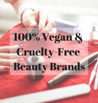 List of 100% Vegan & Cruelty-Free Beauty Brands