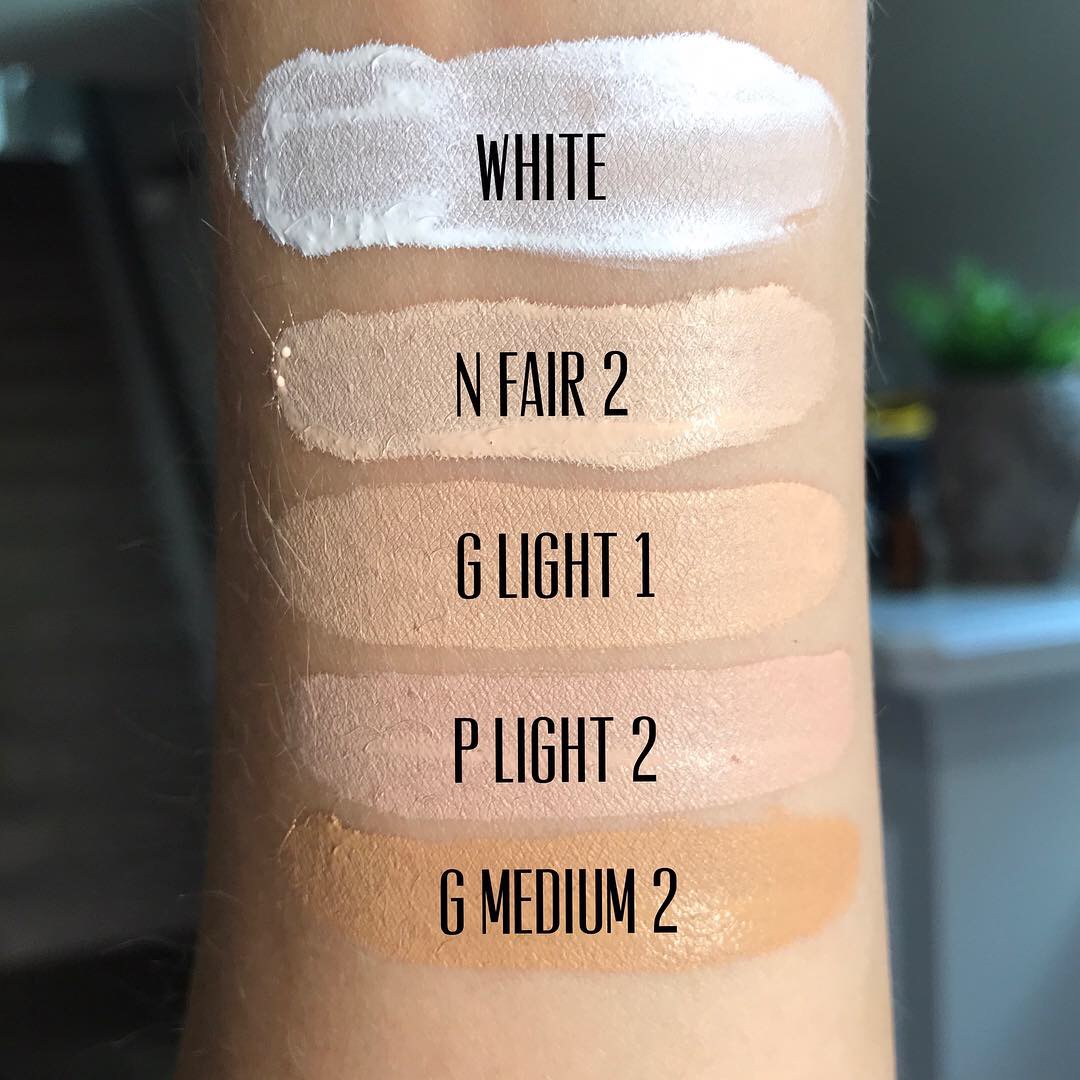 CoverFX Power Play Concealer swatches