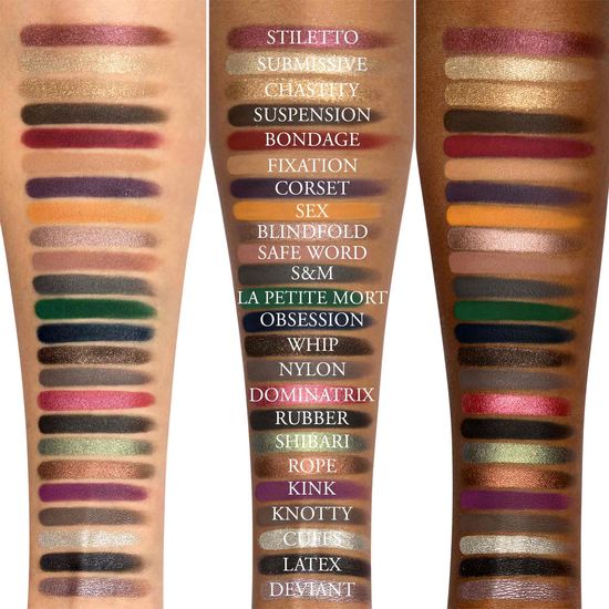 Kat Von D Fetish Palette swatches - Vegan Beauty Review | Vegan and Cruelty-Free Beauty, Fashion, Food, Lifestyle : Vegan Beauty Review | Vegan and Cruelty-Free Beauty, Fashion, Food, and Lifestyle