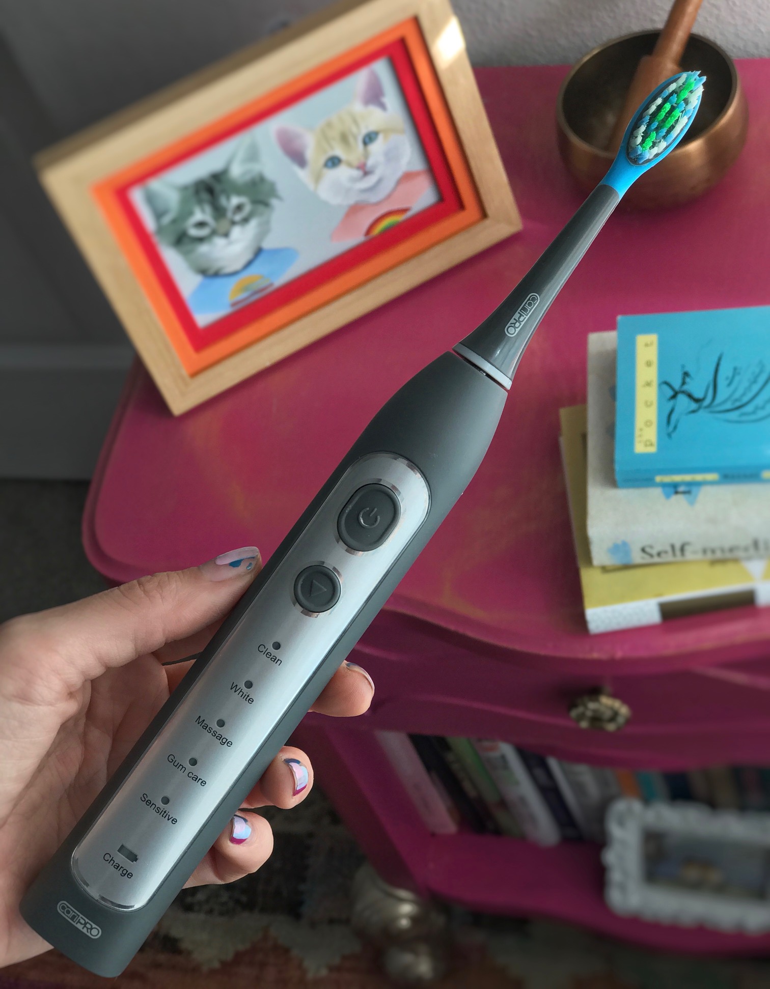 Smile Brilliant CariPro Electric Toothbrush giveaway
