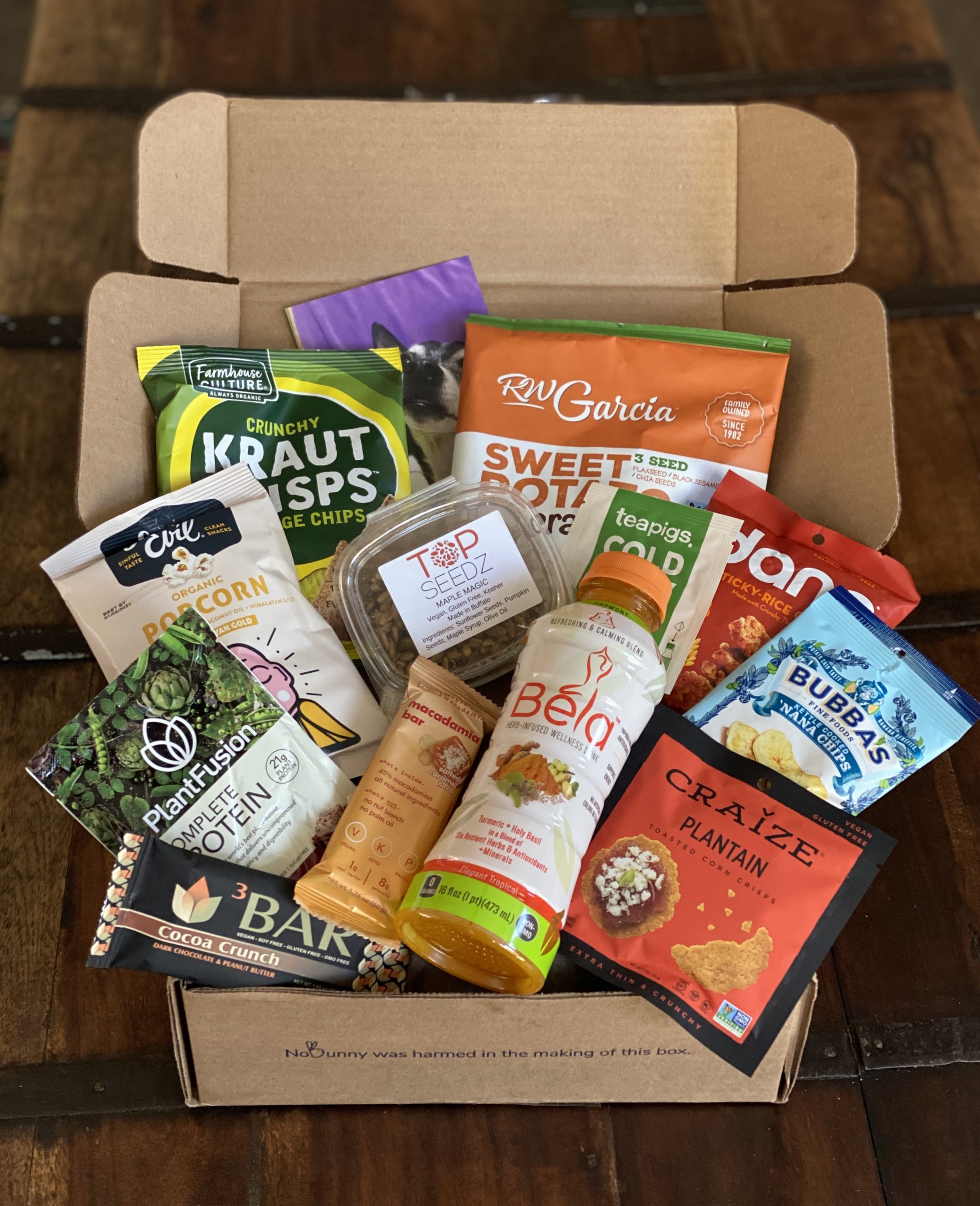 Vegan Cuts Snack Box July 2020