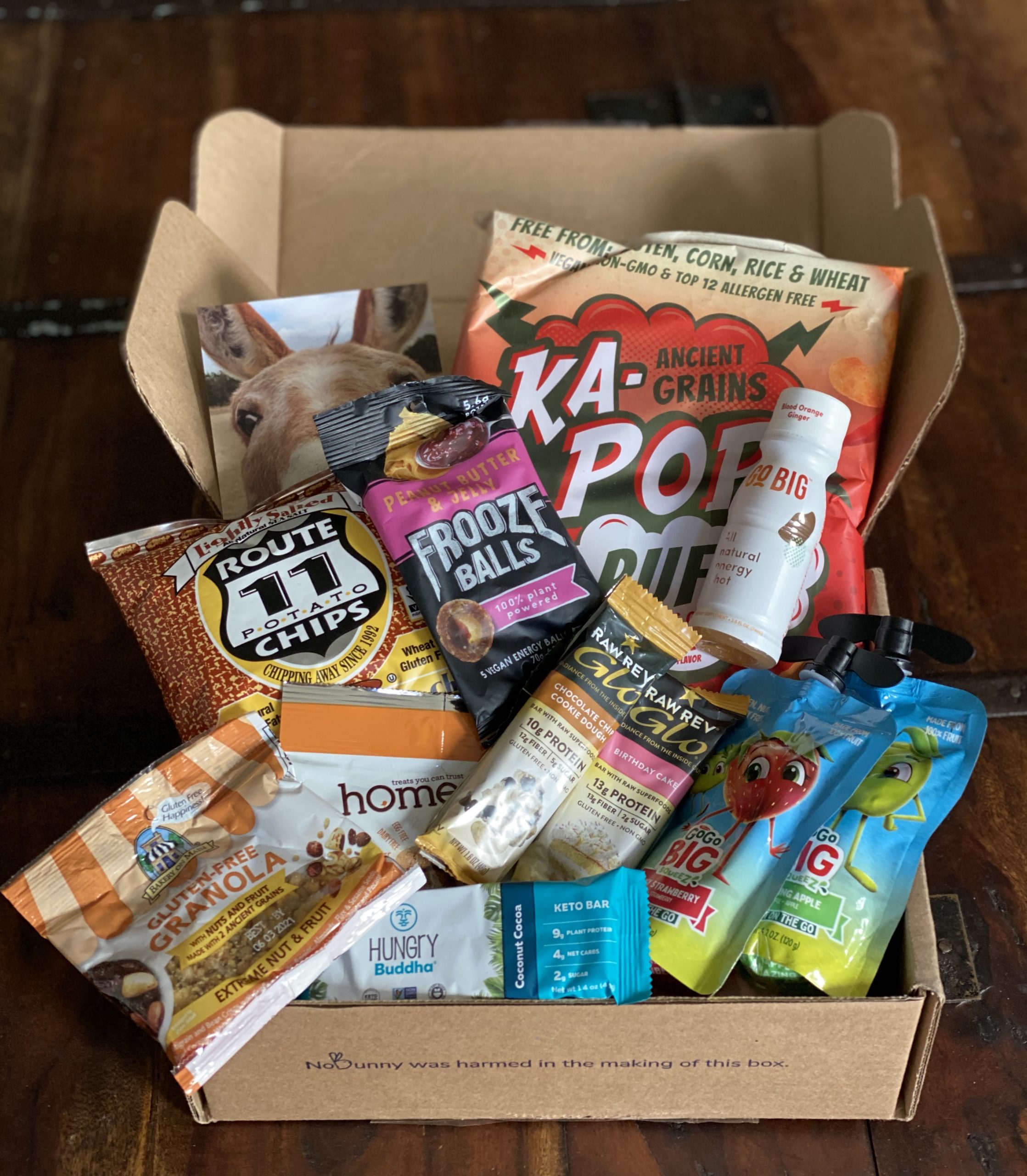 vegan cuts snack box august 2020