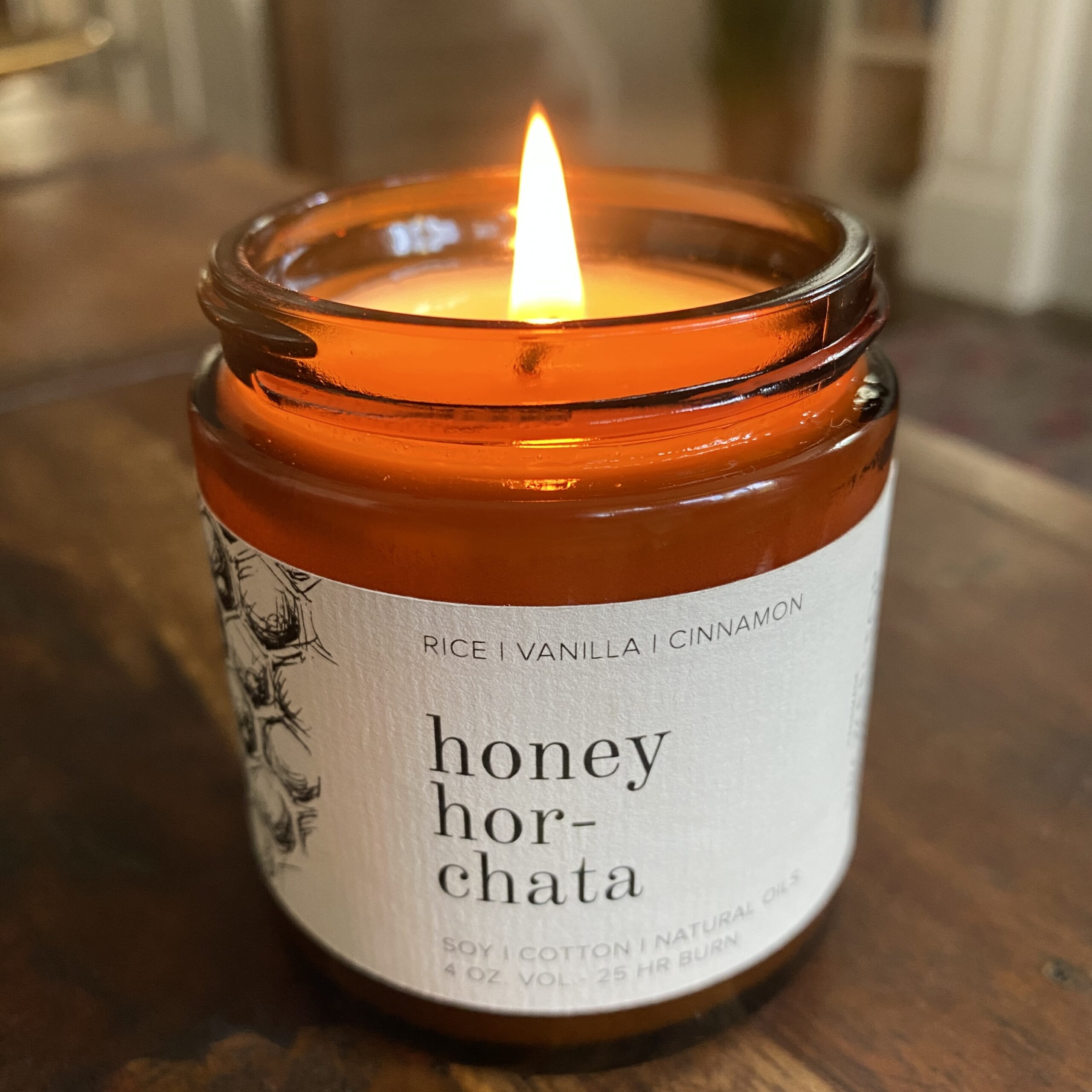 Rozbité svíčky Honey Horchata