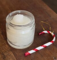 Sweet Holiday Kisses: DIY Vegan Candy Cane Lip Scrub